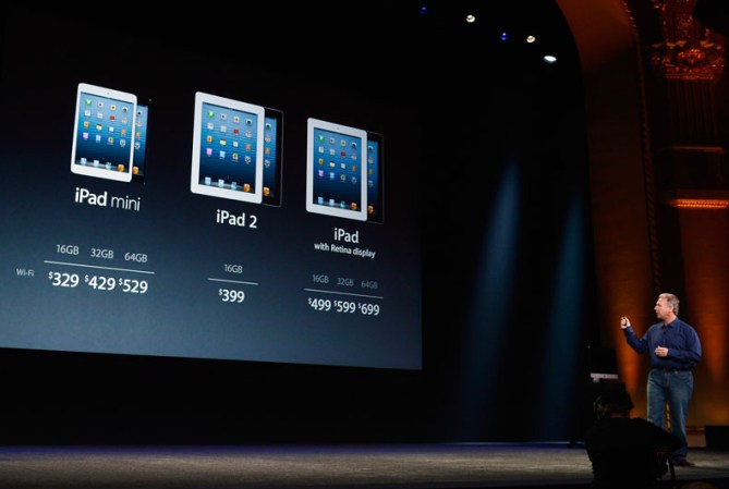 El iPad mini es una opción más pequeña y económica entre las tabletas Apple.