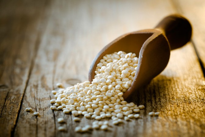 10. Quinoa: Considerada un super alimento, gran aliado para quemar grasa y fuente importante de proteína.