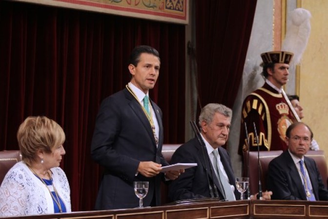 A principios de junio el ex candidato presidencial Andrés Manuel López Obrador exhortó a Peña Nieto a renunciar al cargo por supuestos problemas de salud. Foto tomada el 10 de junio de 2014 en España.