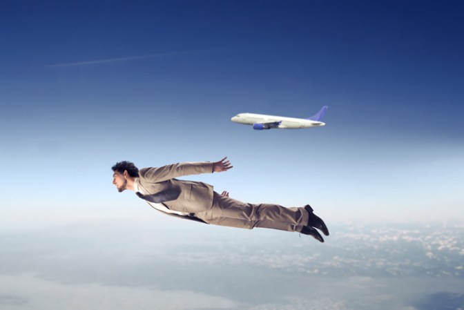 Soñar con volar…