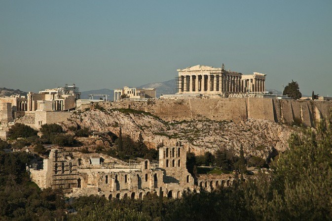 Acrópolis, Atenas, Grecia.