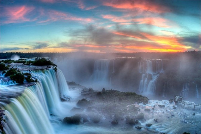 Cataratas de Iguazú, Brasil.