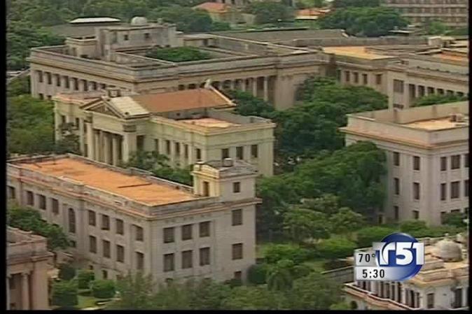 El colegio Belén ahora, convertido en el Instituto Técnico Militar.