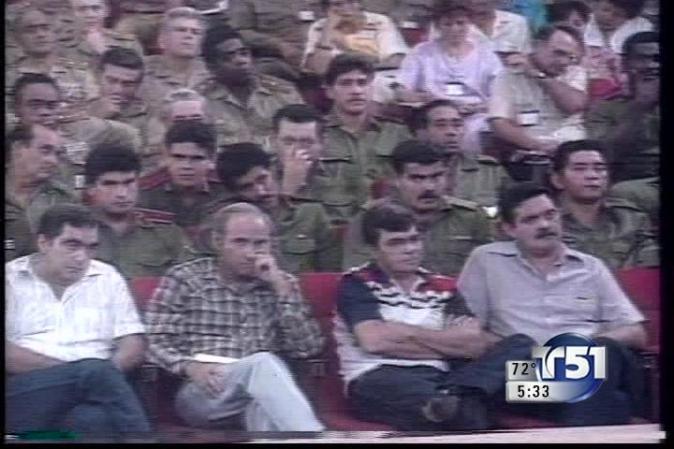También fueron ejecutado el coronel Antonio De La Guardia, el capitán Jorge Martínez y Amado Padrón.