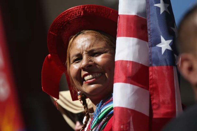 Marcha en Los Ángeles.