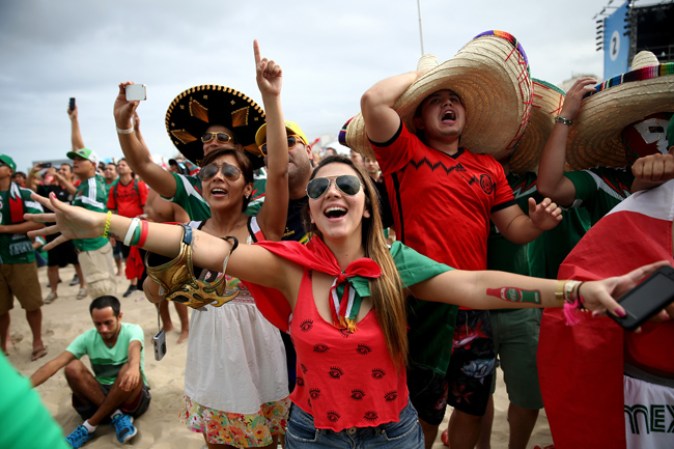 La belleza que tambien nos regala el mundial.