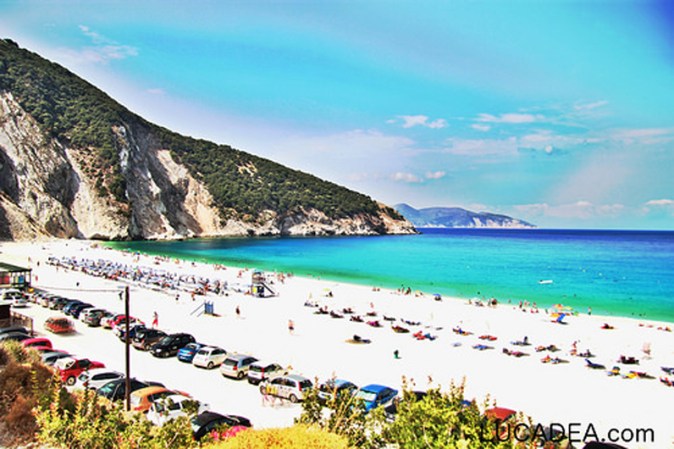 Myrtos, Grecia.