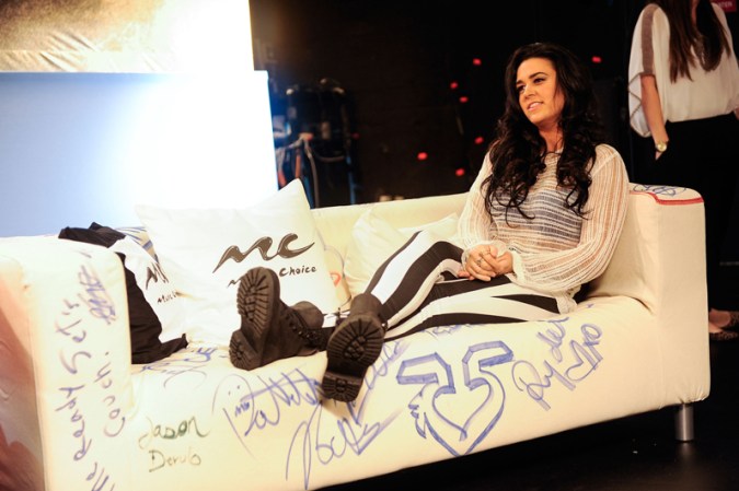 Kat Dahlia sabe ser sensual cuando quiere proyectar cierta imagen.