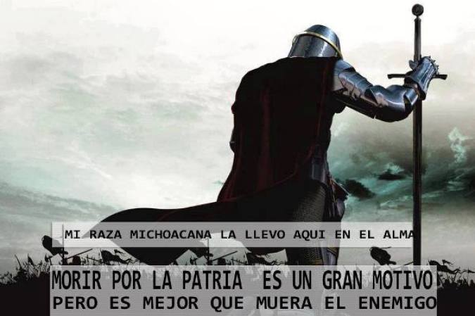 Supuesta imagen de los Caballeros Templarios.