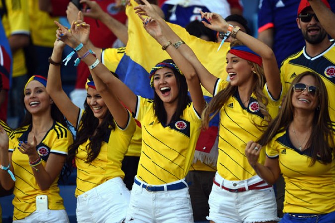 La belleza que tambien nos regala el mundial.