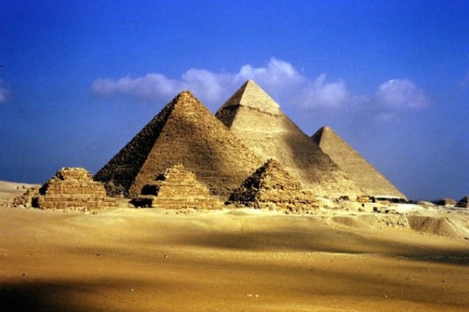 Pirámides de Guiza, Egipto.