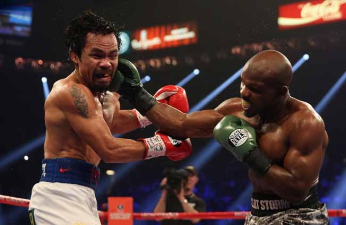 Pacquiao despejó las dudas en esta revancha, sobre el mismo escenario en el que ambos púgiles se enfrentaron hace casi dos años.