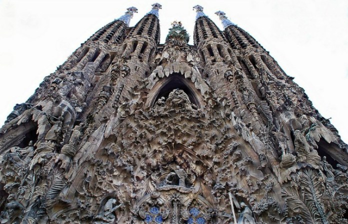 Templo Expiatorio de la Sagrada Familia, Barcelona, España.