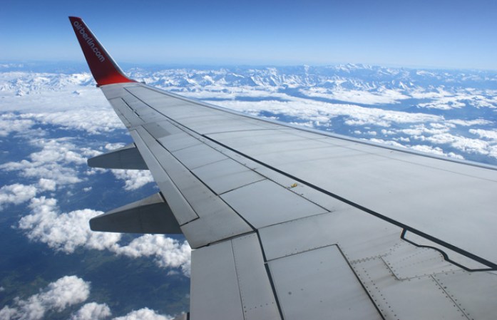 Alas de avión, ya hemos visto muchas.