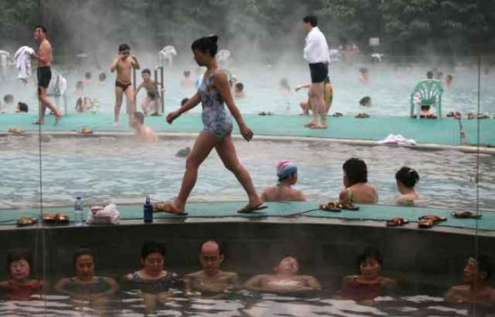 Este spa se encuentra en la municipalidad de Chongqing , China, pero esta técnica tiene sus orígenes en Turquía.