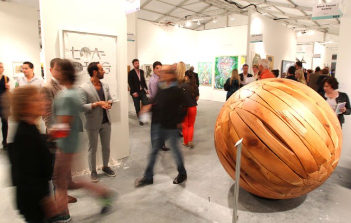 El miércoles por la noche se celebró la muestra Art Miami + Context en beneficio del Miami Art Museum, y este fue el resultado.