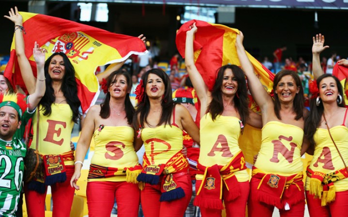 La belleza que tambien nos regala el mundial.