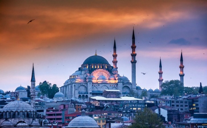 Mezquita de Estambul, Turquía.