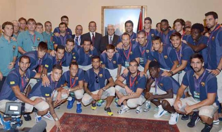 Gira del Barcelona por Israel.