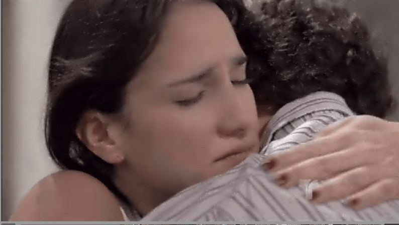 A Patricia le da gusto volverse a reencontrar con Pablo.