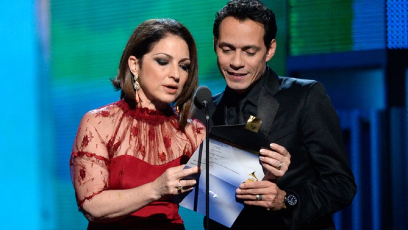 Gloria Estefan y Marc Anthony