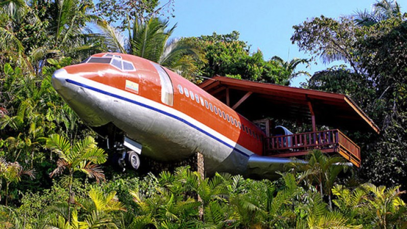 MAYO 2014 - Conoce un aquí un espectacular Boeing 727 que fue trasformado en un hermoso hotel de lujo.