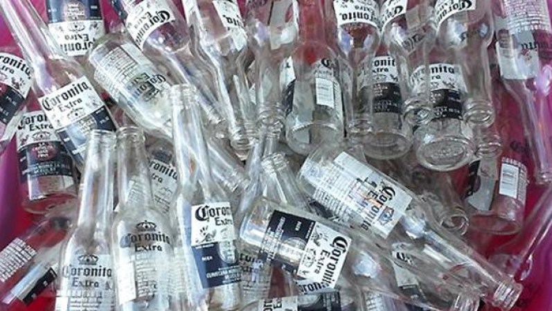 Un verdadero bote de basura después de una “fiestecita” mexicana.