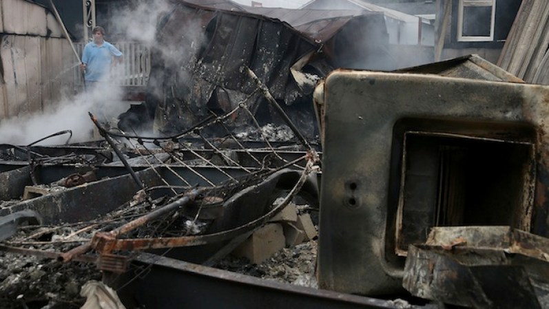 Napa, California, fue la zona más afectada durante el sismo de 6.0 grados que se sintió la madrugada del 24 de agosto.