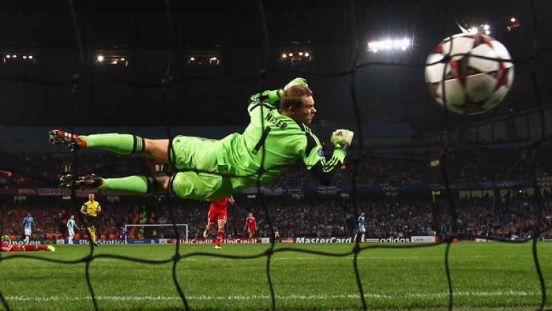 Manuel Neuer, el portero alemán del Bayern Munich.