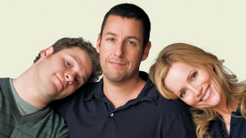 Funny People (2009). Adam Sandler personifica a un cómico quien descubre que sufre de un raro desorden en la sangre que acabará con él en menos de un año. En una de las escenas inaugurales, aparece haciendo un brindis durante el Día de Acción de Gracias.
