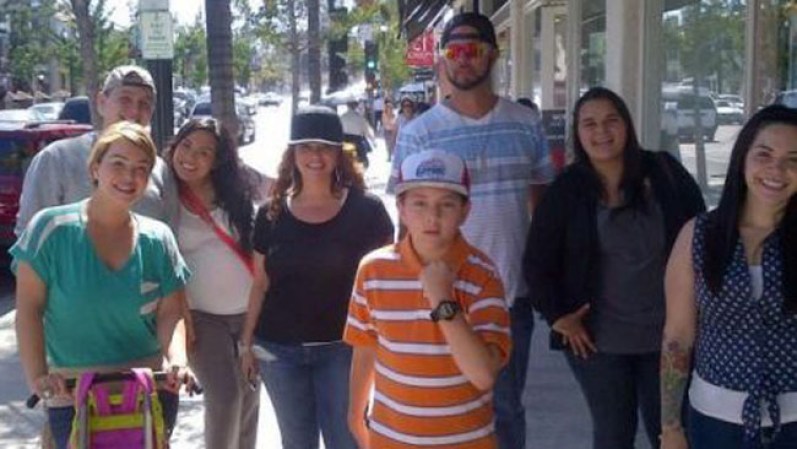 En sus tiempos libres, la familia de Jenni disfrutaba de salir todos juntos a pasear.