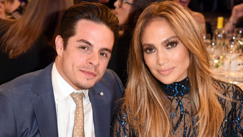Casper Smart y Jennifer López en mejores tiempos.