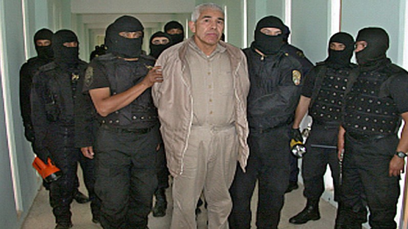 Rafael Caro Quintero. Jefe de la organización Caro Quintero. Requerido por el Distrito Central de California.
