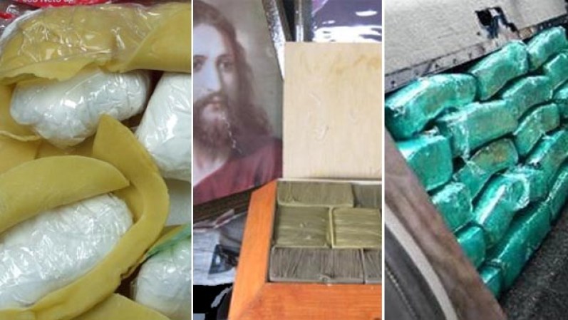DICIEMBRE, 2013 - La creatividad de los narcotraficantes continúa creciendo con la finalidad de mover grandes cantidades de droga. Aquí algunos de sus escondites preferidos.