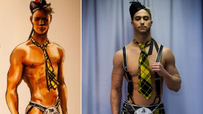 El show Zumanity del hotel New York New York en Las Vegas, tiene un nuevo espacio llamado "Scottish Fantasy". Aquí tienes un adelanto.