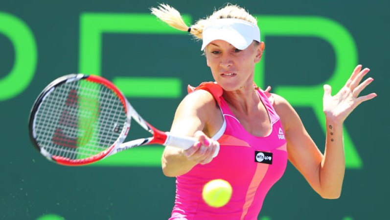 Olga Govortsova es bielorusa. Debutó como profesional en el 2004.