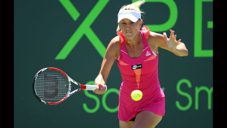 Llegó a los cuartos de final en los torneos de Cincinnati y Stanford, donde venció a Shahar Pe'er.