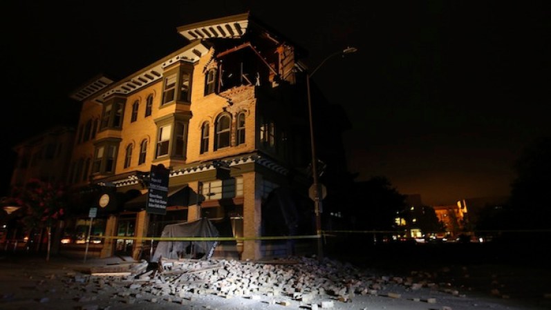 Imágenes de los destrozos que causó temblor que sacudió Napa, California el 24 de agosto del 2014.