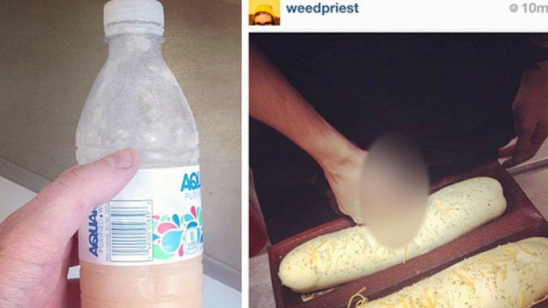 Un empleado de un Subway admitió haber puesto su miembro en un pan de molde como el que el famoso restaurante usa para sus sandwich y publicó la foto en Instagram.<br /><br /><br /><br /> Puso el pene en el sandwich <br />