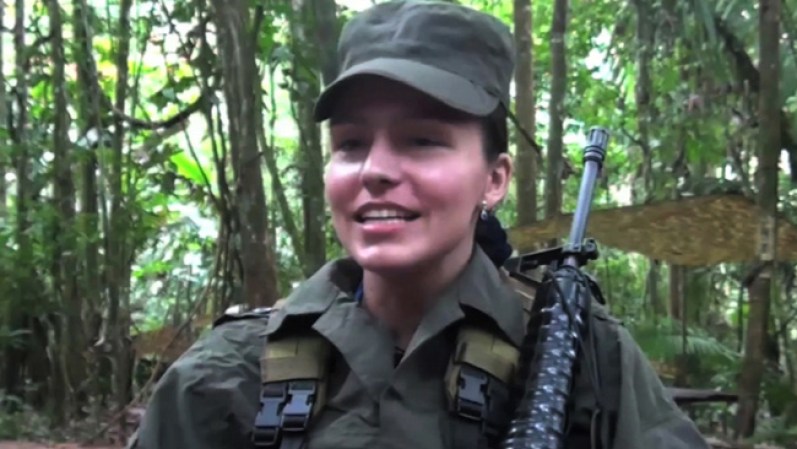 Tanja se unió a las FARC en 2003 en el frente llamado "Antonio Nariño" y que operaba en la zona de los alrededores de Bogotá.
