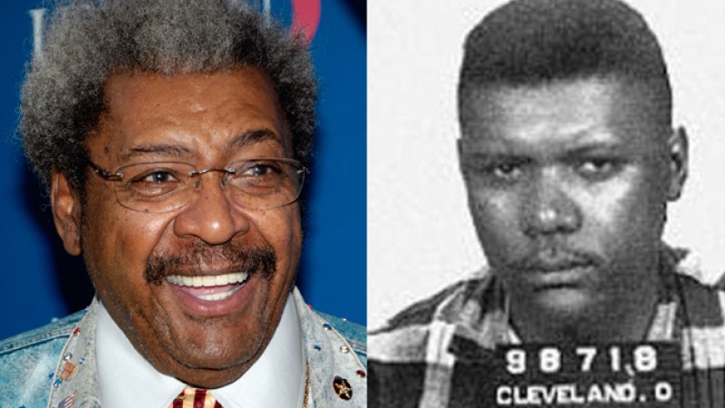 Don King: El promotor de boxeo fue detenido en infinidad de ocasiones entre 1954 y 1966, por cargos relacionados con asesinato, homicidio involuntario, portación de arma ilegal y sospecha de tráfico de drogas.