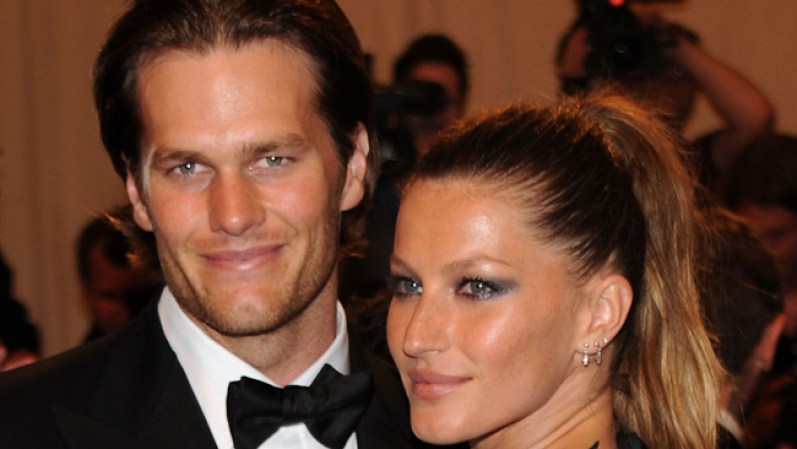 La supermodelo Gisele Bündchen contrajo nupcias en 2009 con el jugador de fútbol americano Tom Brady.
