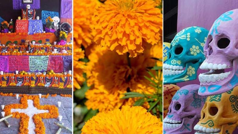 El Día de Muertos se celebra en todo México, las familias acostumbran a poner ofrendas llenas de platos típicos, coloridas flores y todo tipo de dulces porque, según la creencia, los difuntos visitan el mundo de los vivos. ¡Descubre el verdadero origen de esta tradición y otros datos curiosos que te sorprenderán!