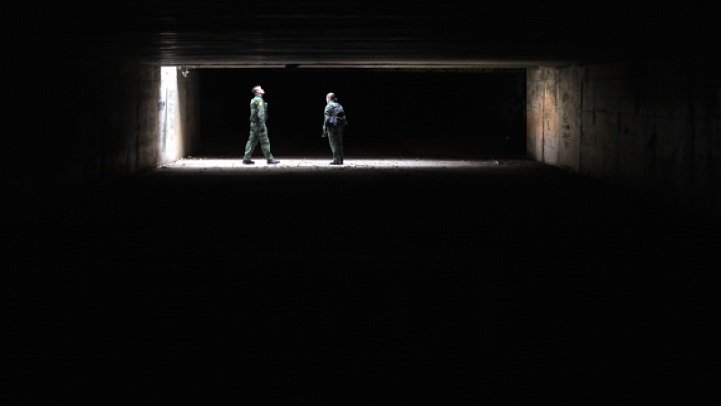 Por lo general, cuando están en pleno construcción del túnel, no caen los narcotraficantes o "peces gordos".