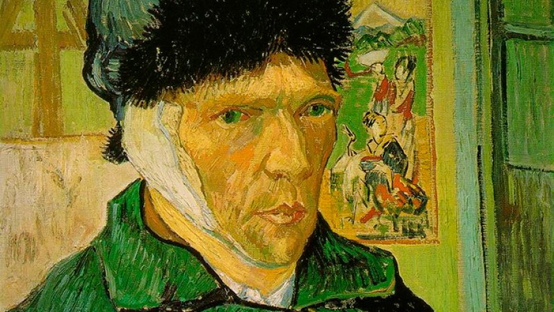 Muchos grandes pintores han terminado sus días en hospitales psiquiátricos. El ejemplo más conocido es el de Vincent Van Gogh (1853-1890). Tristemente no vendió ni un solo cuadro mientras estaba con vida, y además era un rechazado de la sociedad de su tiempo.