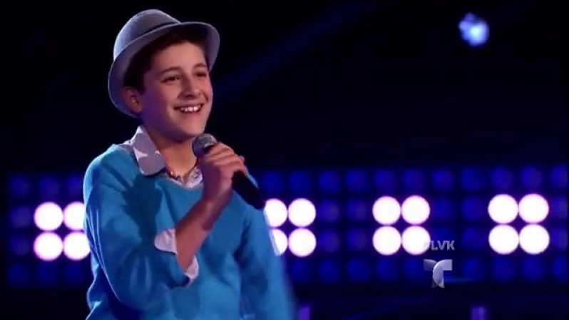 En Jacob, un jovencito de 11 años que vino desde Las Vegas a cantar, Roberto Tapia vio energía y potencial; el joven sabe lo que tiene y está listo para dar la pelea.