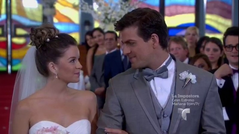 Rafael y María Amalia celebran su boda.