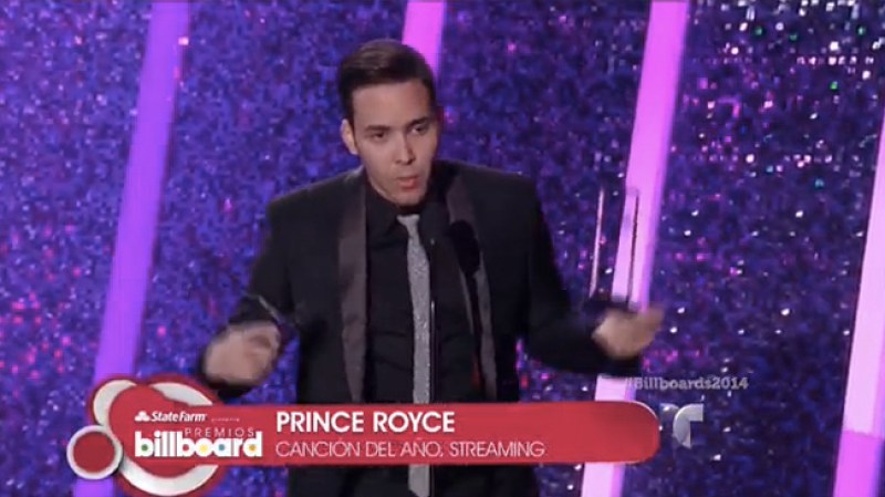 Prince Royce ganador "Canción del Año"