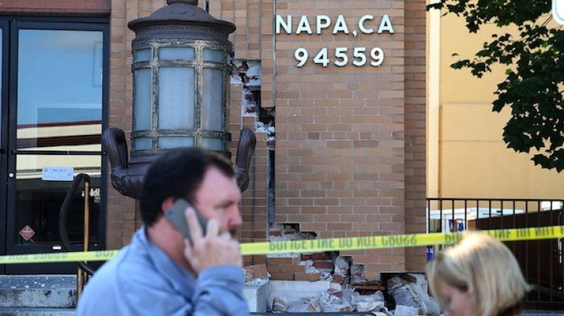 Napa, California, fue la zona más afectada durante el sismo de 6.0 grados que se sintió la madrugada del 24 de agosto.