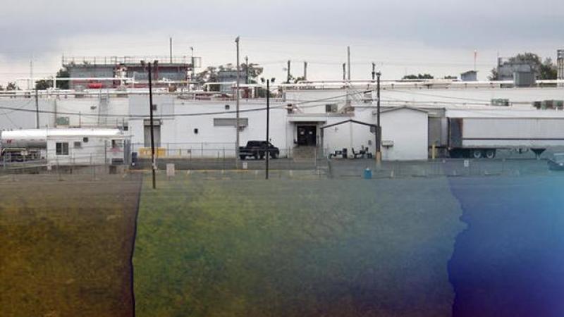 Una granja en Albertville, Alabama fue abandonada por sus trabajadores.